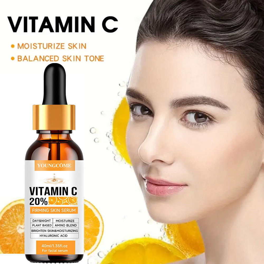 The Ordinary Serum Hyaluronic Acid - ヤングコム プレミアム 20% ビタミンC美容液（ヒアルロン酸、レチノール配合）- 肌のコラーゲン生成促進、アンチエイジング＆シワ対策