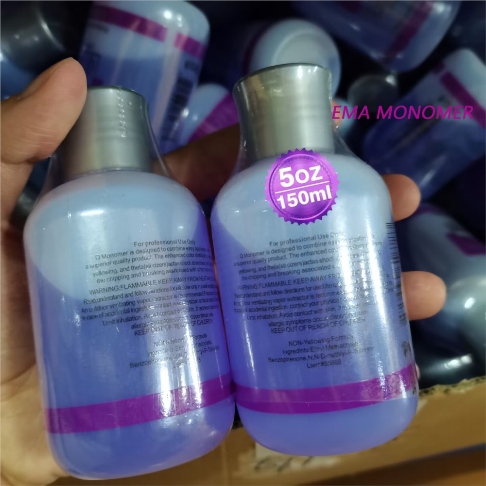Acrylic Powder Clear - 150/120/40ml EMAネイルアクリルリキッドモノマー 5オンス 速乾性 カーブ/エクステンション/ディッピング クリスタルリキッド
