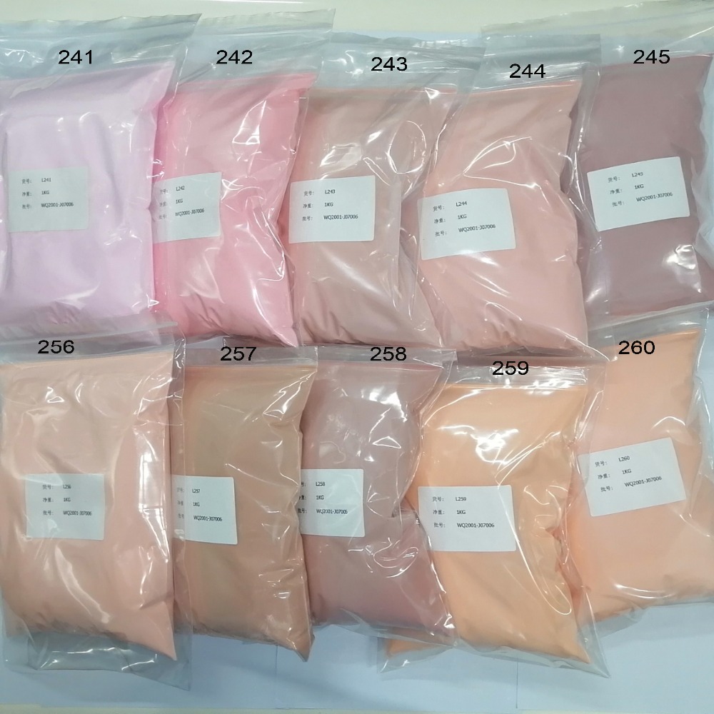 Acrylic Powder Clear - アクリルネイルパウダー,ヌード,無地,白,透明,ピンク,クローム,マニキュア顔料,100g