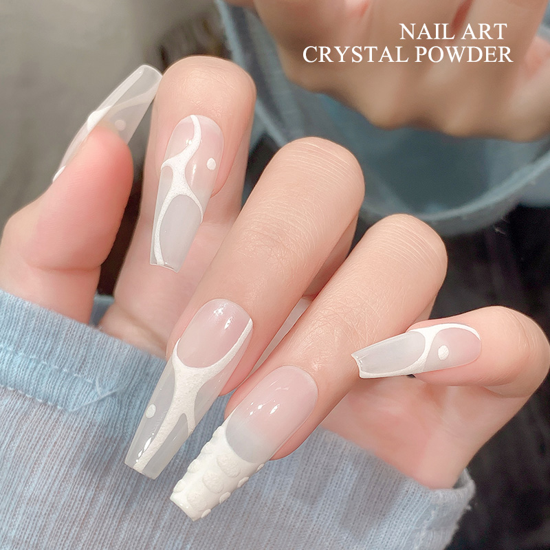 4.5×4cm ピンク/ホワイト/クリア プロ仕様 アクリル - Acrylic Powder Clear のレビューと価格