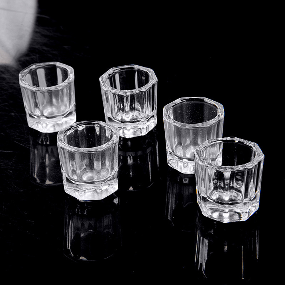 ネイルアートクリスタルガラス透明アクリル小さな八角形パウダー - Acrylic Powder Clear のレビューと価格