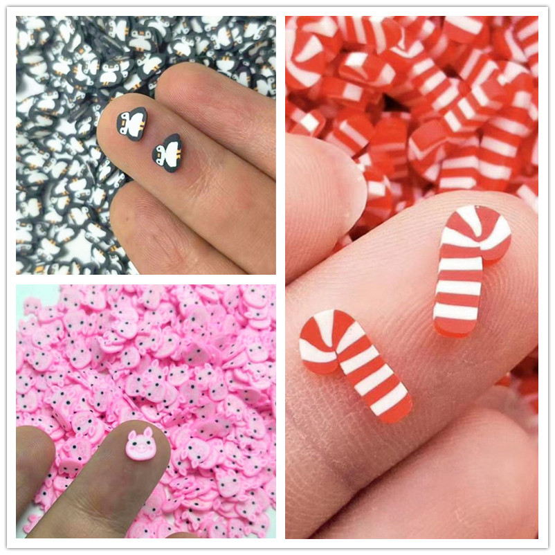 ポリマークレイ,20g,クリスマスクッキー,ペンギン,雪だる - Nail Art For Men のレビューと価格