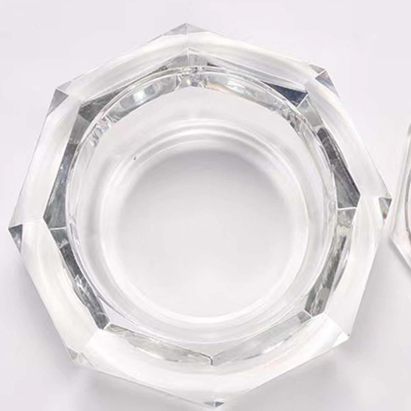 ガラス製品ブラシ洗浄用ダッペンディッシュ、クリアクリスタルカ - Acrylic Powder Clear のレビューと価格